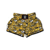 Old School HipHop Print Muay Thai Boxing Shorts-grizzshop