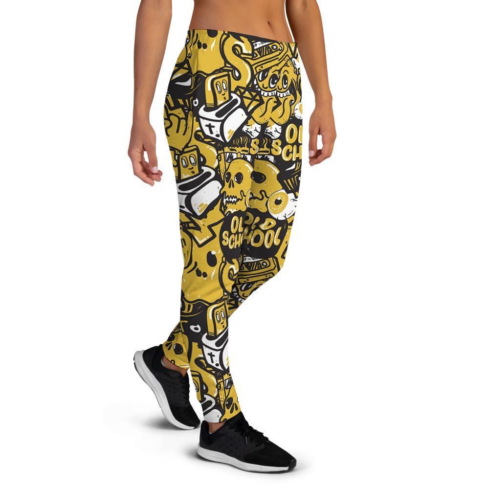 Old School HipHop Print Women's Joggers-grizzshop