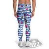 Old School Sailor Striped Print Pattern Men's Leggings-grizzshop