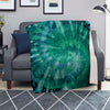 Olive Green Tie Dye Blanket-grizzshop