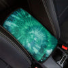 Olive Green Tie Dye Car Console Cover-grizzshop