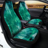 Olive Green Tie Dye Car Seat Covers-grizzshop