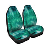 Olive Green Tie Dye Car Seat Covers-grizzshop