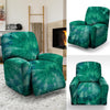 Olive Green Tie Dye Recliner Cover-grizzshop