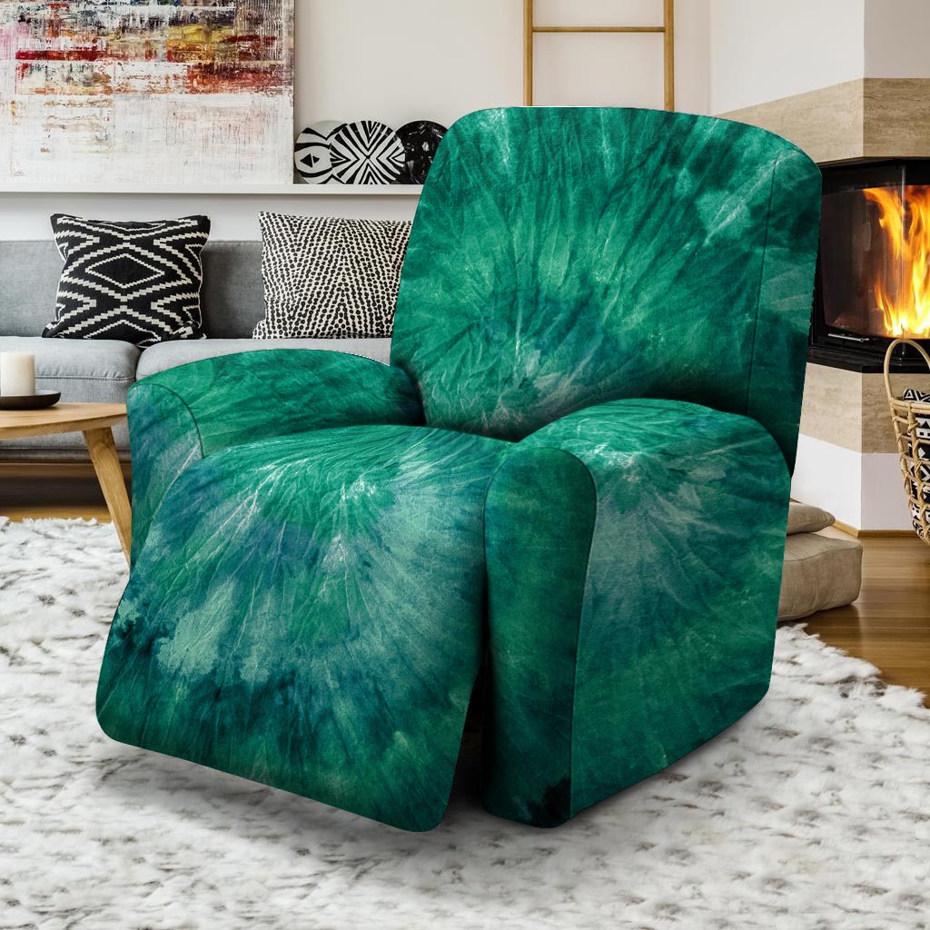 Olive Green Tie Dye Recliner Cover-grizzshop