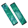 Olive Green Tie Dye Seat Belt Cover-grizzshop