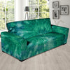 Olive Green Tie Dye Sofa Cover-grizzshop