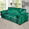 Olive Green Tie Dye Sofa Cover-grizzshop