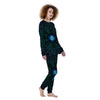 Om Psychedelic Print Women's Pajamas-grizzshop