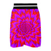 Optical Illusion Spiky Psychedelic Boxing Shorts-grizzshop