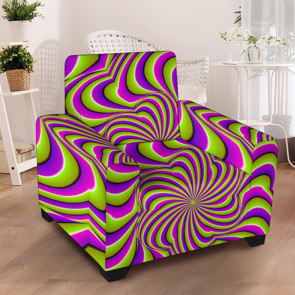 Optical illusion Abstract Armchair Cover-grizzshop