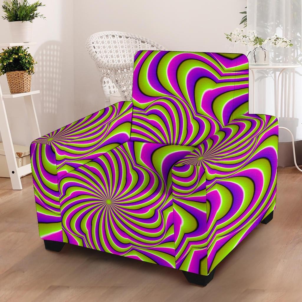 Optical illusion Abstract Armchair Cover-grizzshop