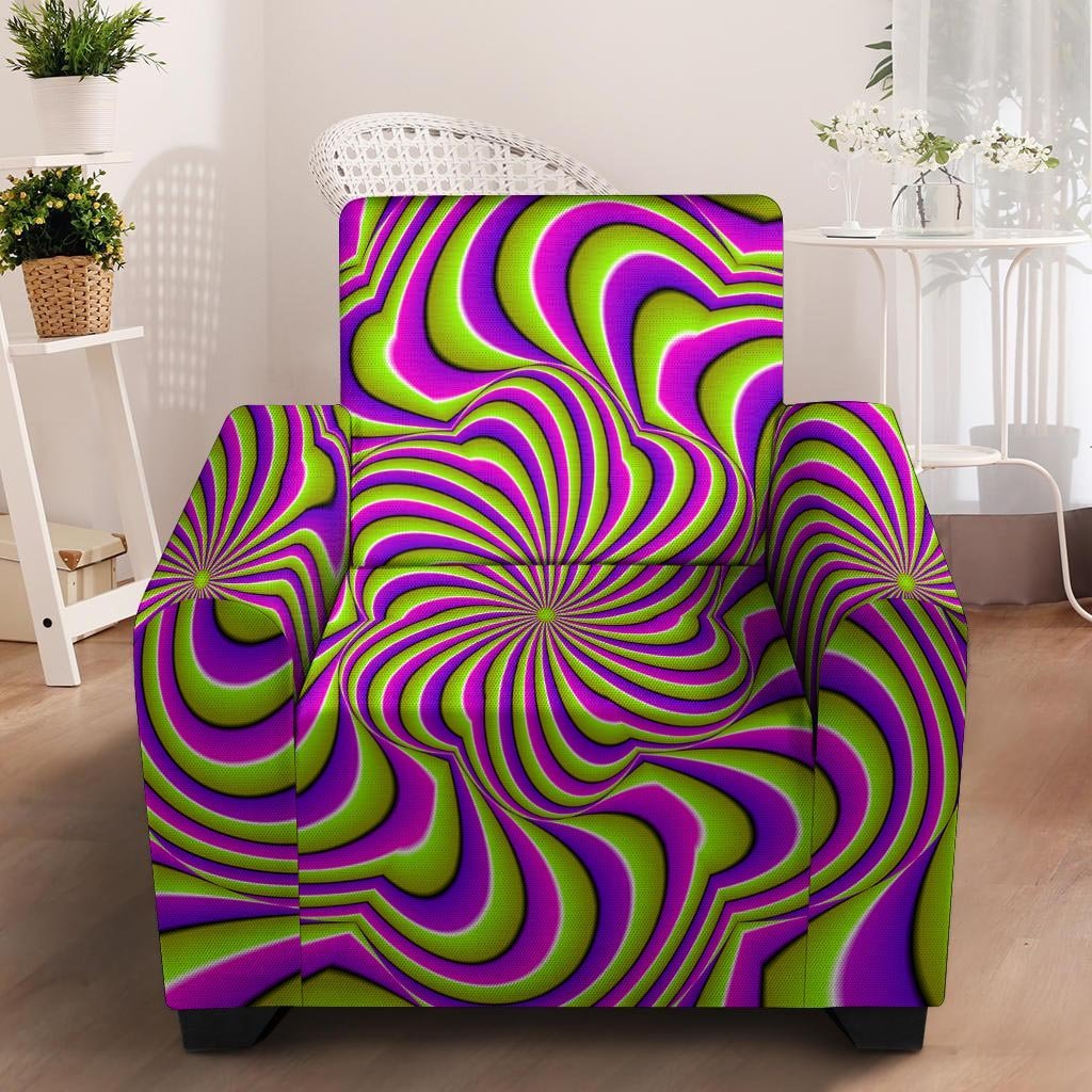 Optical illusion Abstract Armchair Cover-grizzshop