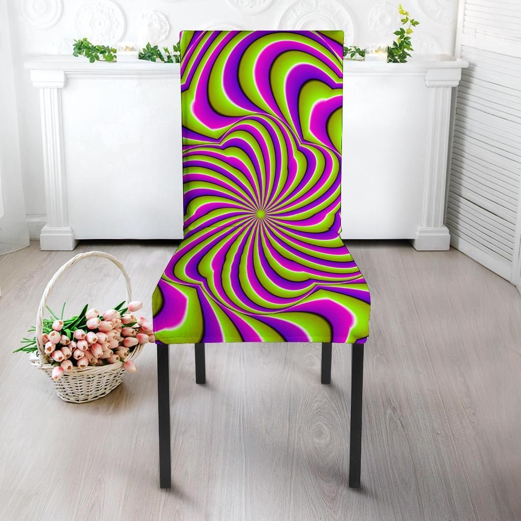 Optical illusion Abstract Chair Cover-grizzshop