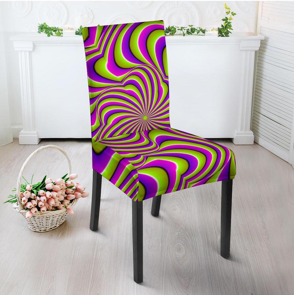 Optical illusion Abstract Chair Cover-grizzshop