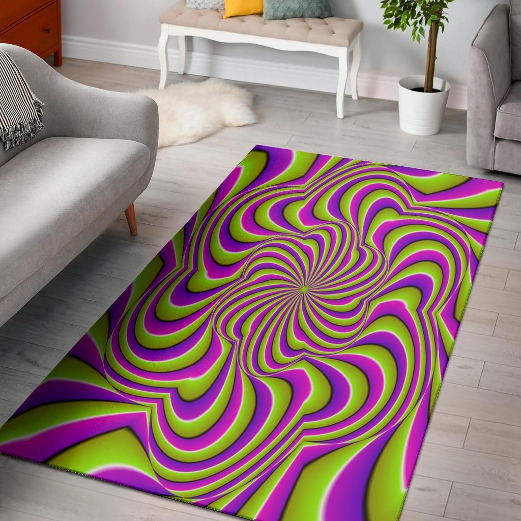 Optical illusion Abstract Floor Mat-grizzshop