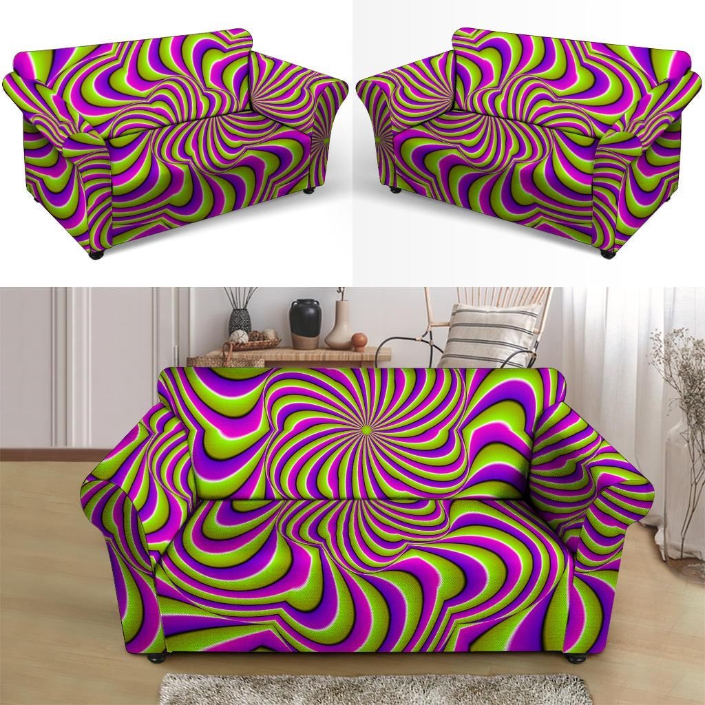 Optical illusion Abstract Loveseat Cover-grizzshop