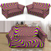 Optical illusion Abstract Loveseat Cover-grizzshop