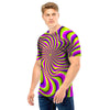 Optical illusion Abstract Men T Shirt-grizzshop