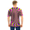 Optical illusion Abstract Men T Shirt-grizzshop