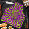 Optical illusion Abstract Men's Apron-grizzshop