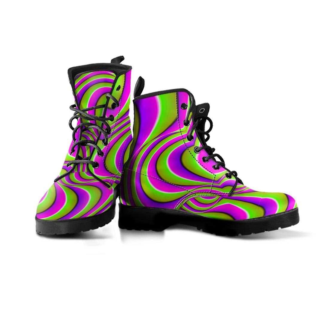 Optical illusion Abstract Men's Boots-grizzshop