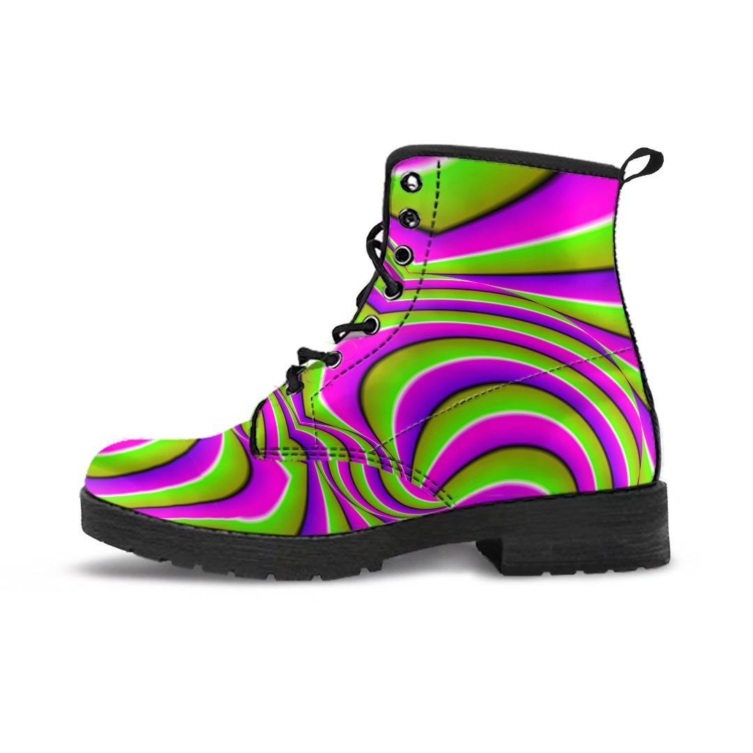 Optical illusion Abstract Men's Boots-grizzshop