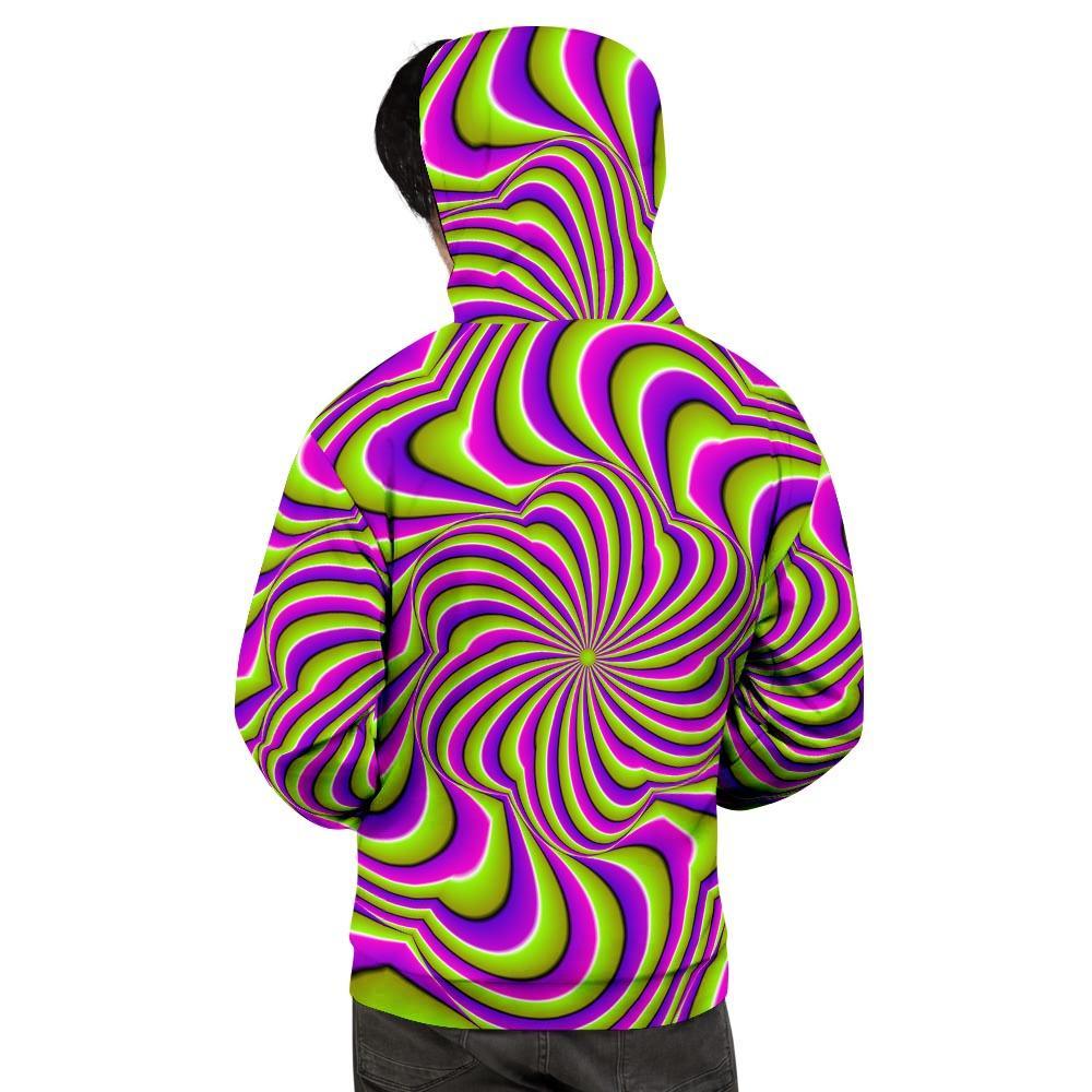 Optical illusion Abstract Men's Hoodie-grizzshop