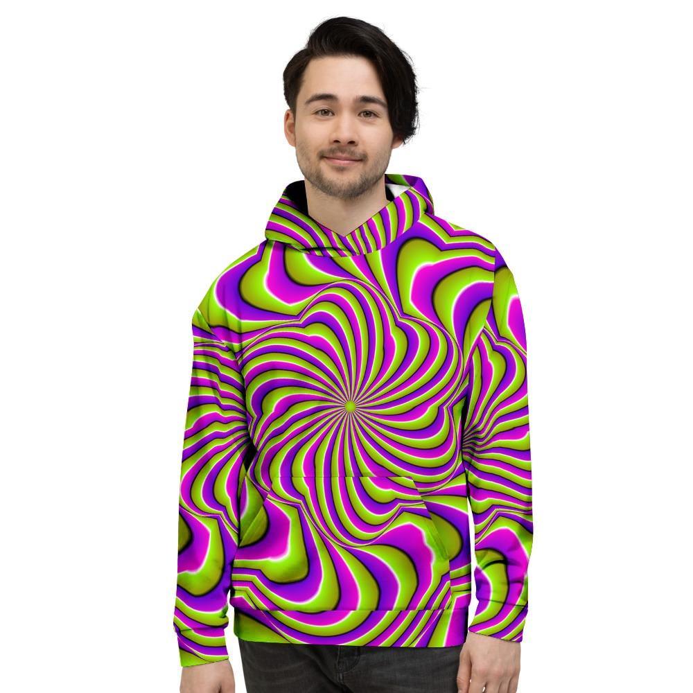 Optical illusion Abstract Men's Hoodie-grizzshop