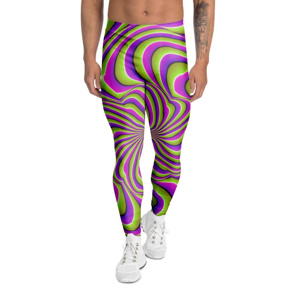 Optical illusion Abstract Men's Leggings-grizzshop