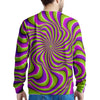 Optical illusion Abstract Men's Sweatshirt-grizzshop