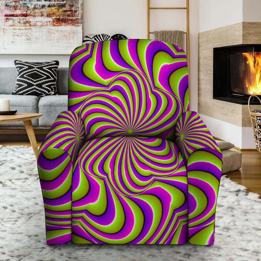 Optical illusion Abstract Recliner Cover-grizzshop