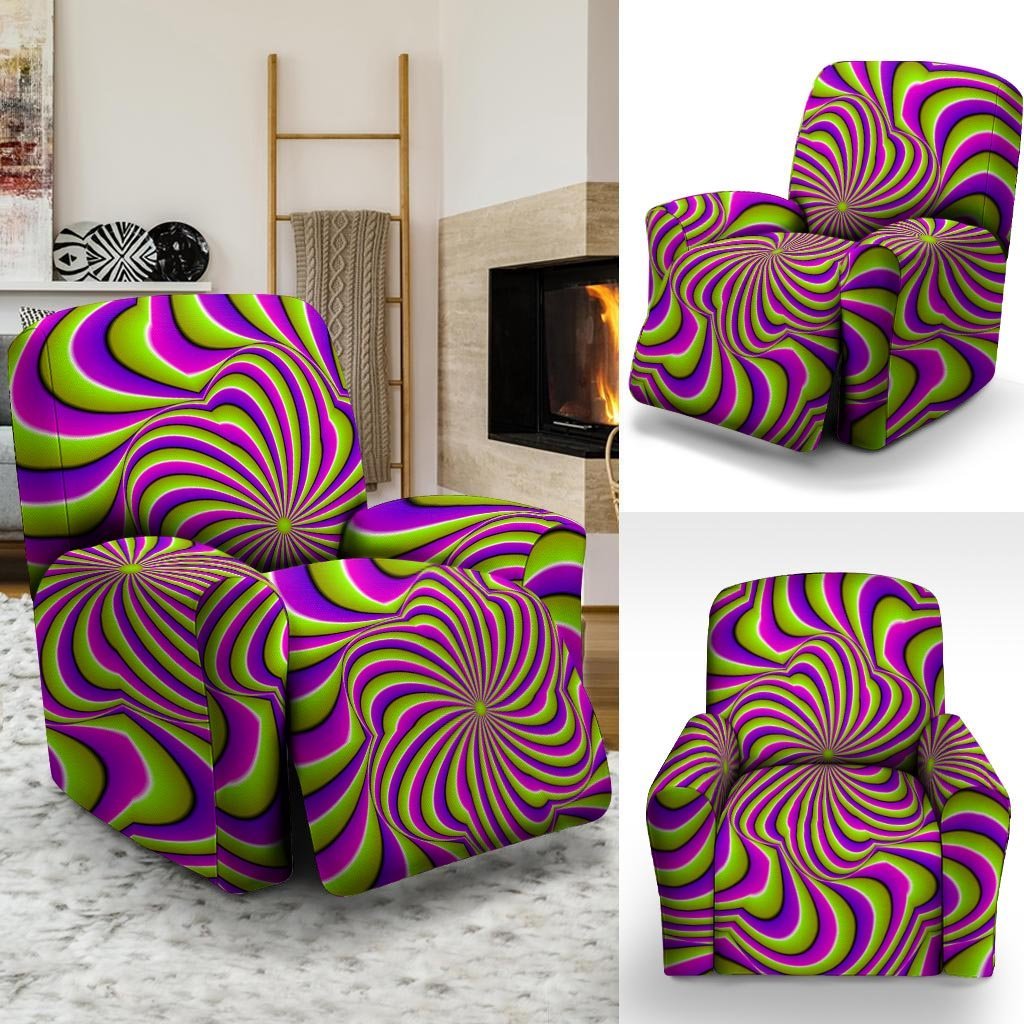 Optical illusion Abstract Recliner Cover-grizzshop