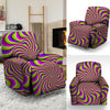 Optical illusion Abstract Recliner Cover-grizzshop