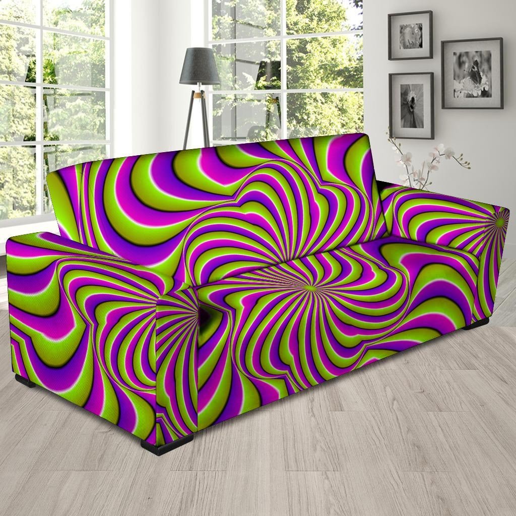 Optical illusion Abstract Sofa Cover-grizzshop