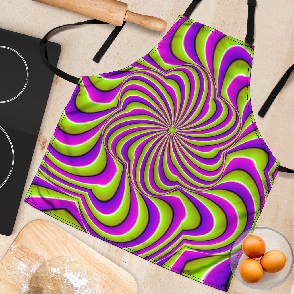 Optical illusion Abstract Women's Apron-grizzshop