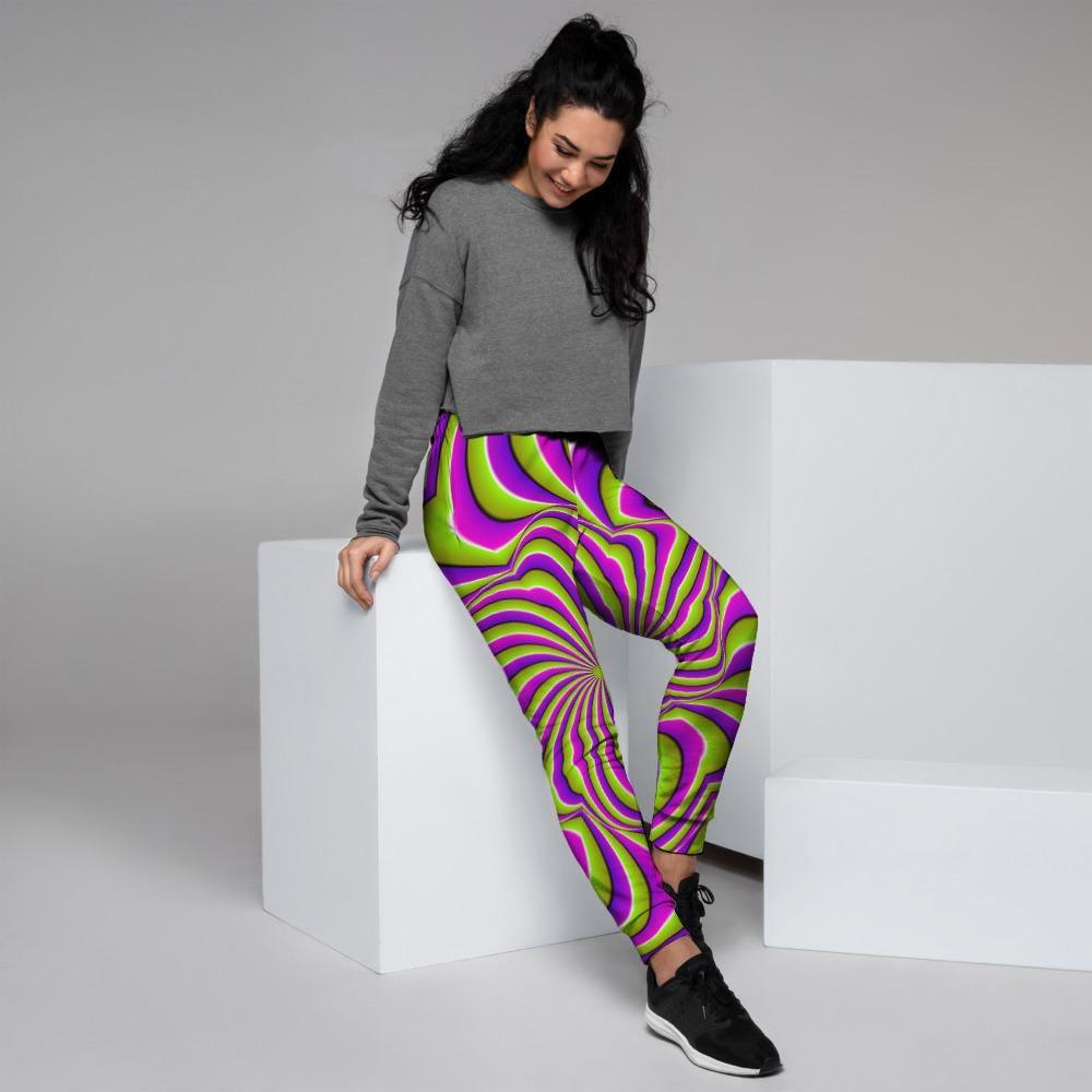 Optical illusion Abstract Women's Joggers-grizzshop