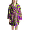 Optical illusion Abstract Women's Robe-grizzshop