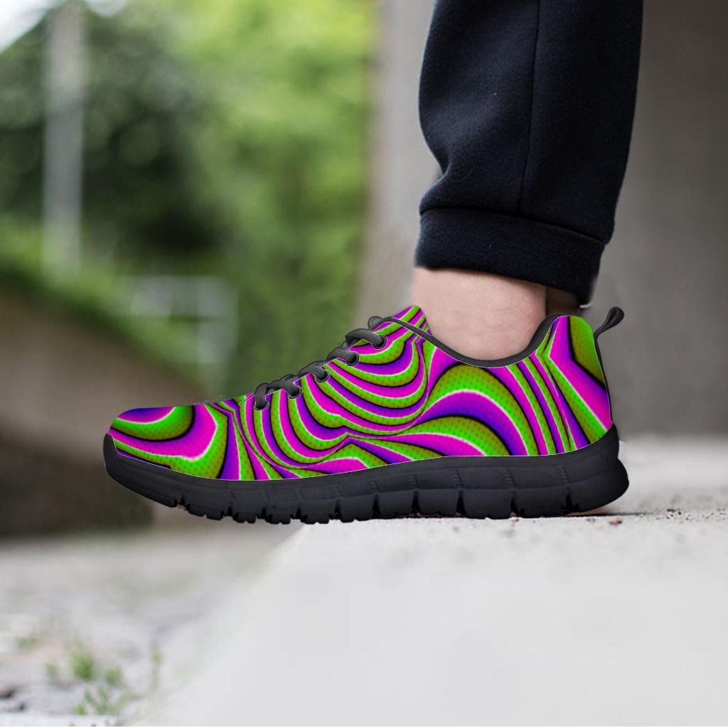 Optical illusion Abstract Women's Sneakers-grizzshop