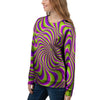 Optical illusion Abstract Women's Sweatshirt-grizzshop