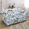 Optometry Pattern Print Loveseat Cover-grizzshop