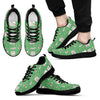 Optometry Print Pattern Black Sneaker Shoes For Men Women-grizzshop