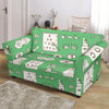 Optometry Print Pattern Loveseat Cover-grizzshop