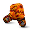 Orange Camo Print Boxing Gloves-grizzshop