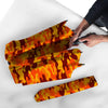 Orange Camo Print Umbrella-grizzshop