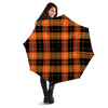 Orange Plaid Tartan Umbrella-grizzshop