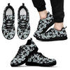 Orca Killer Whale Print Pattern Black Sneaker Shoes For Men Women-grizzshop