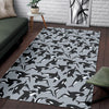 Orca Killer Whale Print Pattern Floor Mat-grizzshop