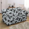 Orca Killer Whale Print Pattern Loveseat Cover-grizzshop