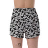 Orca Killer Whale Print Pattern Women's Shorts-grizzshop